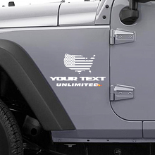 USA vlag zijvinylsticker voor Jeep Wrangler JK_3