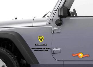 Jeep Wrangler Rubicon Bald Eagle CJ YK JK Vinyl Sticker Sticker