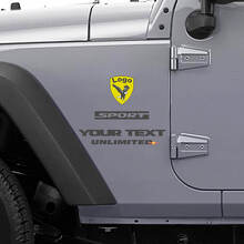 Jeep Wrangler Rubicon Bald Eagle CJ YK JK Vinyl Sticker Sticker_3