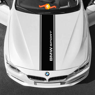 Vinylstickers Grafische stickers BMW motorkap midden BMW Sport Nieuw
