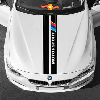 Vinylstickers Grafische stickers BMW motorkap midden BMW motorsport 2022
