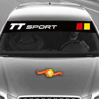 Vinylstickers Grafische stickers voorruit Audi sunstrip TT Sport 2022
