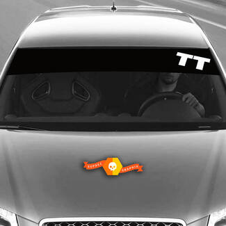Vinylstickers Grafische stickers zijkant Audi sunstrip TT nieuw 2022
