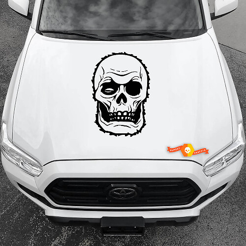 Vinyl stickers Grafische stickers Auto motorkap Nieuwe Skull Dracula 2022
