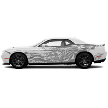 Super Bee-zijvinylsticker voor Dodge Challenger_3