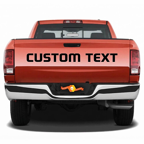 Letters Truck Vinyl Decal Stickers voor Dodge Ram Power Wagon