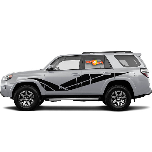 Set van 4Runner TRD Zijdeur Vinyl Decals Stickers voor Toyota Splash 4Runner TRD
