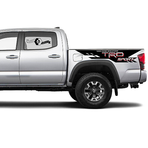 2 Tacoma 2 Kleuren Zijkant Bed TRD Sport Vinyl Stickers Decal Kit voor Tacoma Toyota Racing Development
