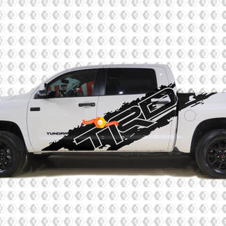 Toyota Tundra aangepaste zijsticker Truck Wrap Splash - TRD SIDE
