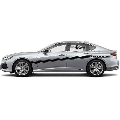 Racetapezijde Vinylsticker voor Acura TLX 2021