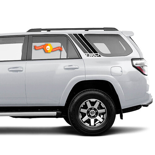 Set van 4Runner TRD Strepen Zijkant Vinyl Decals Stickers voor Toyota 4Runner
