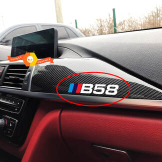 BMW B58 motor sticker sticker voor raam interieur exterieur passend op 340 440 240 140 540 X3 X4 X5 X6
