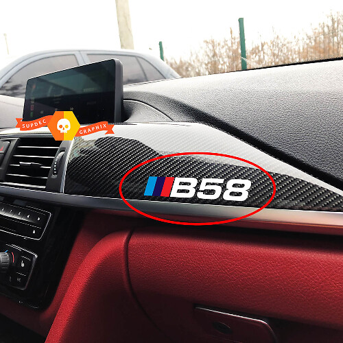 M-Style B58 Zijkant Vinyl Decal Set voor BMW