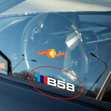 BMW B58 Motor sticker sticker voor raam interieur exterieur fit tot 340 440 240 140 540 x3 x4 x5 x6 2