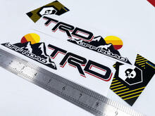 Kleine TRD Toyota Off Road Vintage Sunset Style Off Road Side Vinyl Stickers Sticker 8 
