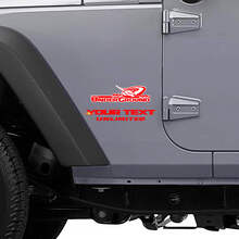 Custom Underground Stijl Zij Vinyl Decal Kit voor Jeep Wrangler Unlimited_3