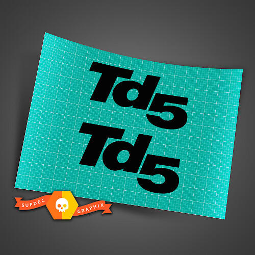 Paar Land Rover Defender 110 Td5 stickers stickers Sticker voor Land Rover Defender 110 Sticker
