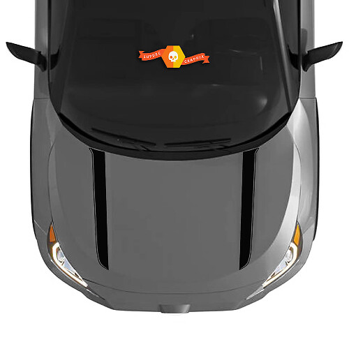 Nieuwe motorkap Emphasis Decal Sticker Graphic Kit past op Toyota RAV4 2019 - 2022 vinyl sticker
