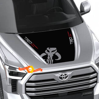 Nieuwe Toyota Tundra 2022 Hood TRD SR5 Mandalorian Wrap Decal Sticker Graphics SupDec Design
