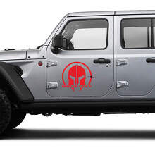 Gladiator Deur Vinyl Grafische Decal Sticker voor Jeep Gladiator 3