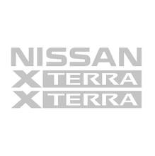 Xterra Logo Dakdrager Vinyl Decal Set voor Nissan Xterra_2