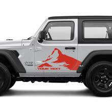 2 Nieuwe JEEP Wrangler Decal Sticker Bergen zij Graphics Decal Sticker
 3