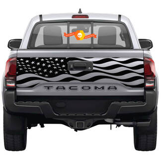 Achterklep USA Vlag Achter Sticker Voor Toyota Tacoma Derde generatie 2015-2022 SupDec
