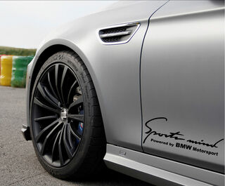 2 Sports Mind Powered by BMW Motorsport-sticker #2
