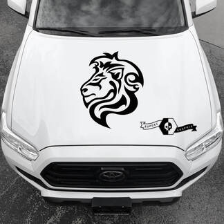 Nieuwe Hood ANIMALS Leo Decal Sticker Graphic Kit past op Toyota RAV4 of Any Cars vinyl sticker sticker
