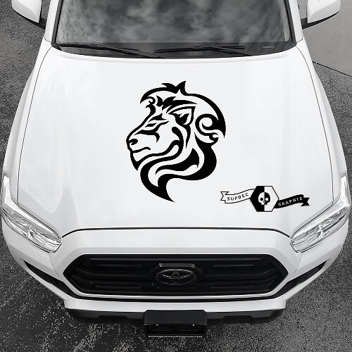 Nieuwe Hood ANIMALS Leo Decal Sticker Graphic Kit past op Toyota RAV4 of andere auto's vinyl decal sticker
