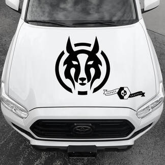 Nieuwe Hood ANIMALS Decal Sticker Graphic Kit past op Toyota RAV4 of Any Cars vinyl sticker sticker
