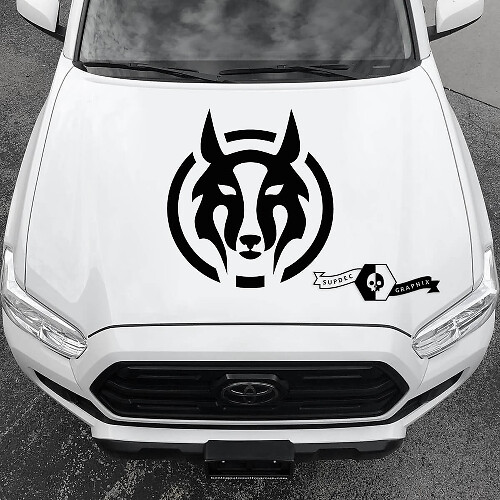 Nieuwe Hood ANIMALS Decal Sticker Graphic Kit past op Toyota RAV4 of andere auto's vinyl sticker
