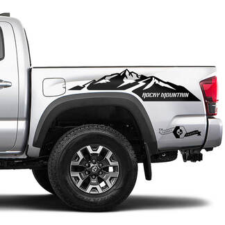 2 Tacoma Zijbed Rocky Mountain TRD Vinyl Stickers Decal Kit voor Toyota Tacoma
