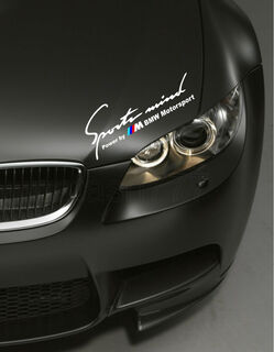 2 Sports Mind Power van M BMW Motorsport M3 M5 M6 E36 sticker
