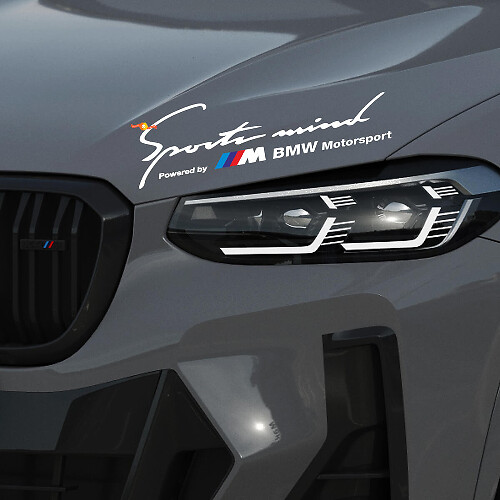 Sports Mind Powered by M Motorsport Kapstickerset voor BMW