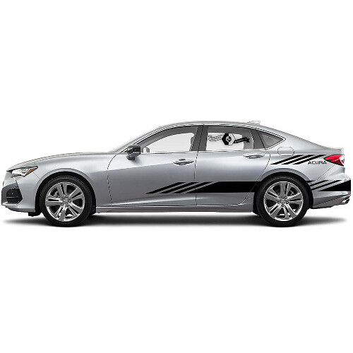 Decoratieve strips zijkant vinyl decal sticker voor Acura TLX 2021