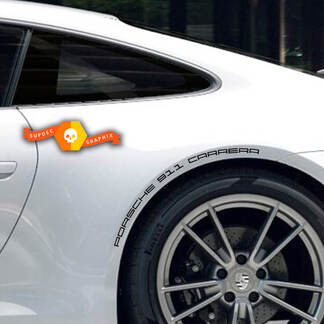 2 Porsche 911 Carrera Side Decal Wielkasten Kit Decal Sticker
