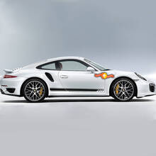 2 Porsche 911 Side Decal Rocker Panel Stripes Deuren Kit Decal Sticker
 2