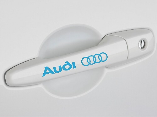 4 AUDI deurgreep sticker sticker A3 A4 S4 A5 A6 Q5 Q7 TT quattro