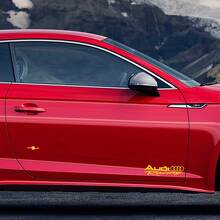 2 Audi Racing sticker sticker A4 A5 A6 A7 A8 S4 S5 S8 Q5 Q7 Rs Tt 2