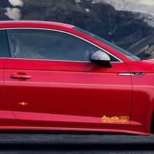 Audi Racing zijdeur vinyl decalset voor Audi-modellen_2