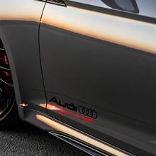 Audi Racing zijdeur vinyl decalset voor Audi-modellen_3