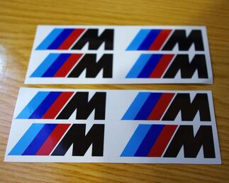 BMW M remklauw M3 M5 M6 325 328 540 sticker
