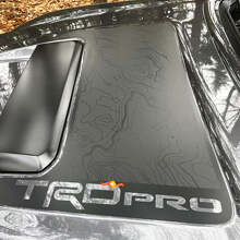TRD Pro Topografische Stijl Motorkap Luchtinlaat Vinyl Sticker voor Toyota Tacoma 2016-2024_2