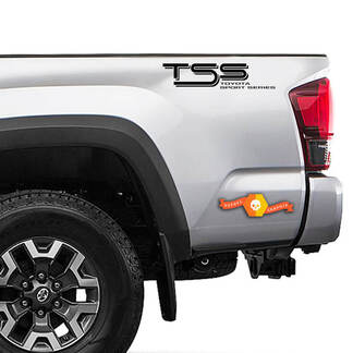 TSS Toyota Sport Series BedSide Vinyl Stickers Sticker geschikt voor Tacoma of Tundra Sticker
