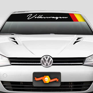 Voorruit Sunstrip Sun Strip Elk jaar stickers Exclusief design sticker voor Volkswagen VW Golf Graphics
