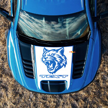 Wildcat Logo Motorkap Vinyl Decal Sticker voor RAM 1500 TRX 2021-2024_3