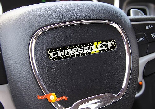 GT Stuurwiel Bol Embleem Sticker voor Dodge Charger