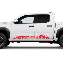 TRD Off Road Mountains Side Rocker Panel Stickers Stickers voor Toyota Tacoma
 3