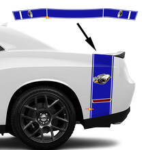 Rumble Bee Outline Strepen Bedside Koffer Vinyl Decal Sticker voor Dodge Challenger 2022+_3